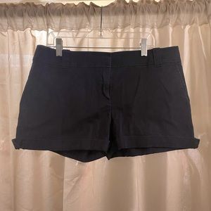 Dark blue dress up shorts